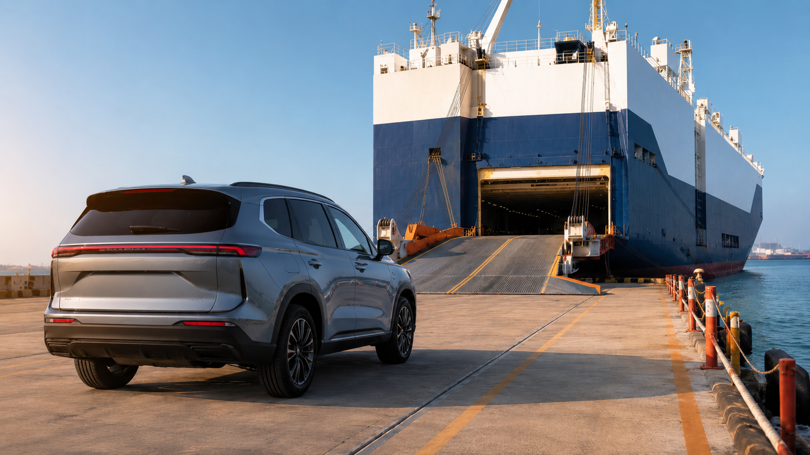 RoRo shipping for cars imported from China